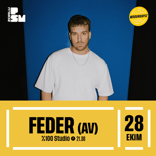 کنسرت Feder — استانبول