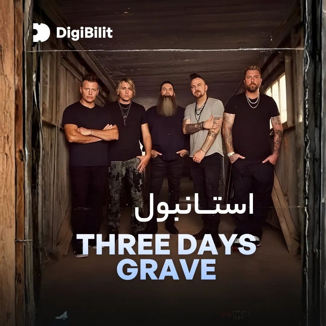 کنسرت Three Days Grace در استانبول