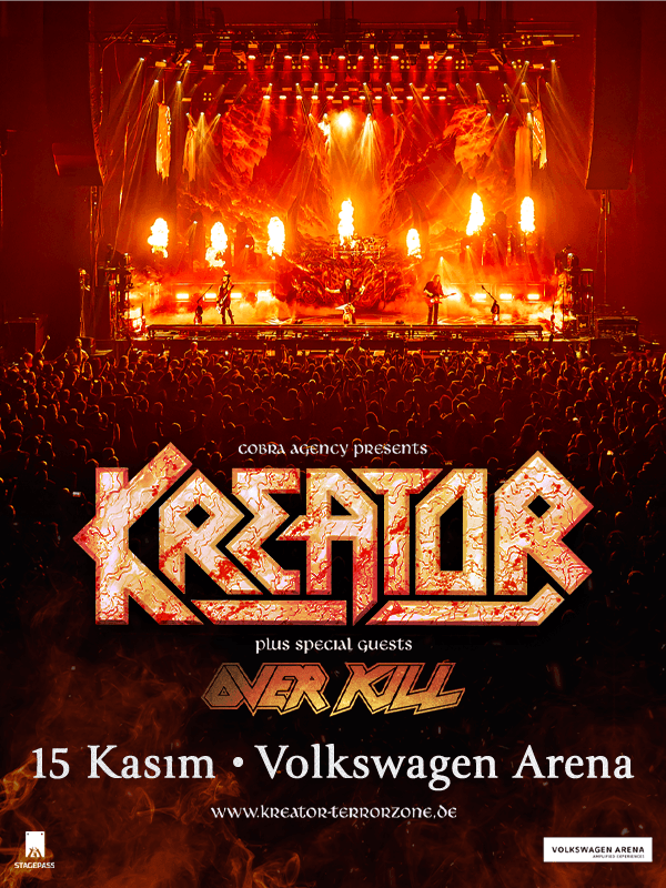 کنسرت Kreator & Overkill — استانبول