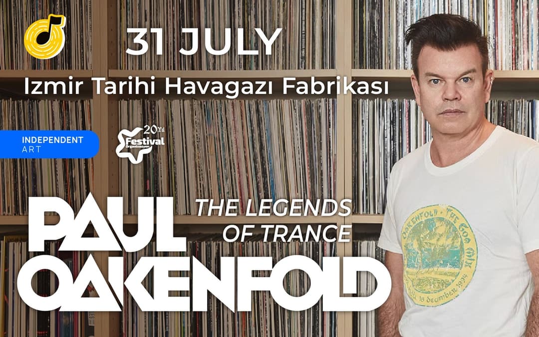 اجرای زنده Paul Oakenfold در ازمیر ترکیه ۱۴۰۵