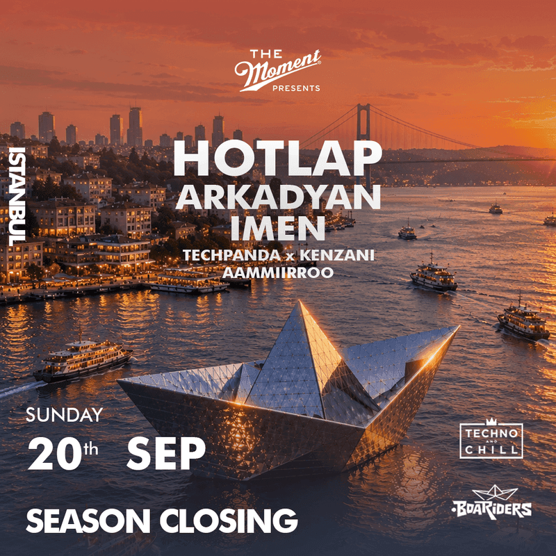 یات پارتی DXB BOAT PARTY x TECHNO & CHILL در استانبول