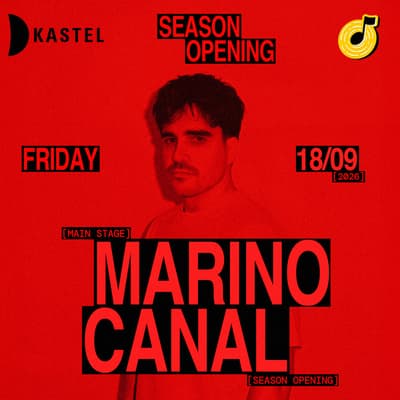اجرای زنده ملودیک تکنو Marino Canal در Kastel — استانبول