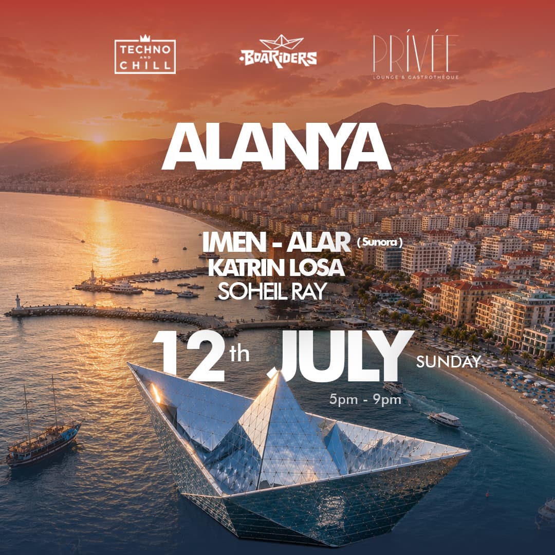 یات پارتی Dxbboatparty x Techno & Chill — آلانیا