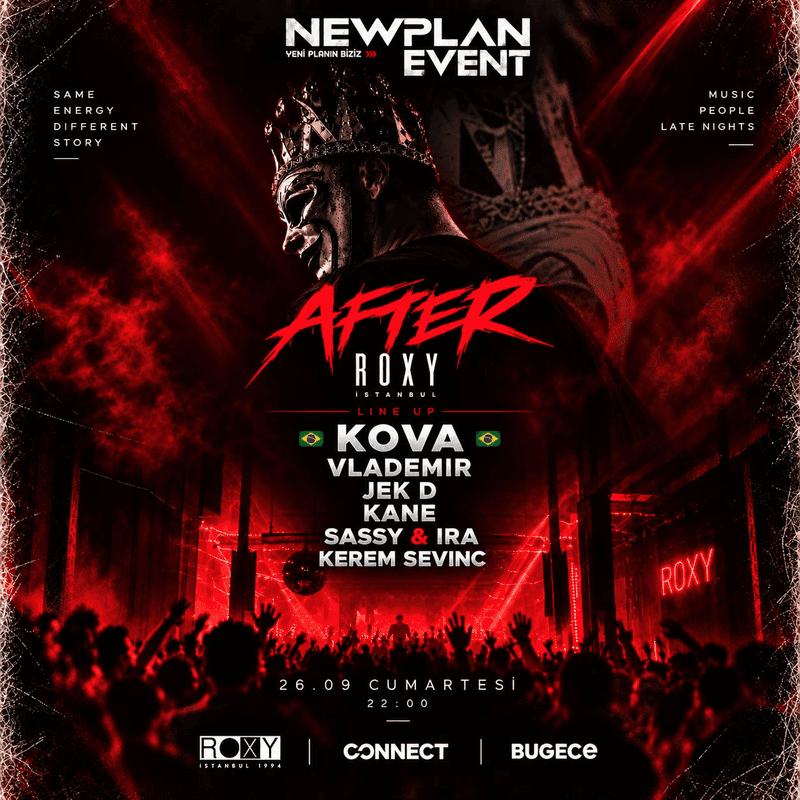 مهمانی AFTER ROXY – استانبول