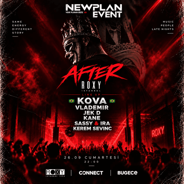 مهمانی AFTER ROXY – استانبول