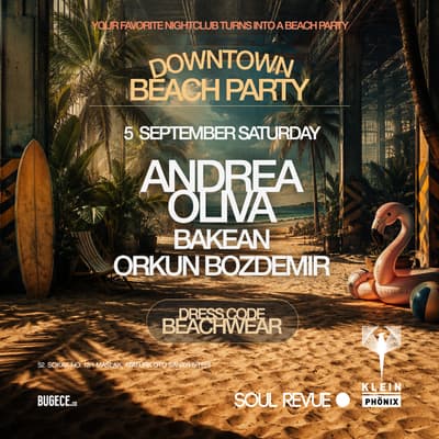 پارتی ساحلی Andrea Oliva — استانبول