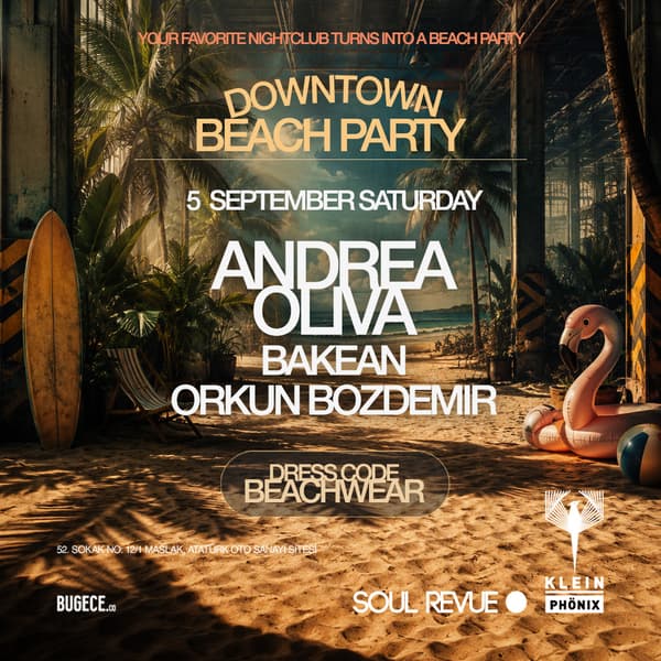 پارتی ساحلی Andrea Oliva — استانبول